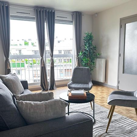 Brand-New Studio With Eiffel Tower View Párizs Kültér fotó